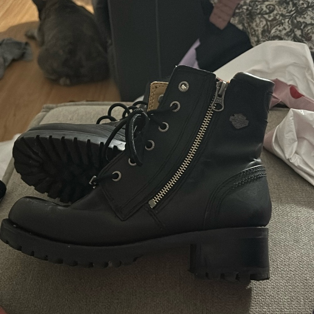 Girls Harley Davidson Motorcycle Boots